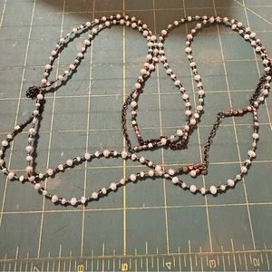 Silpada pearl long necklace